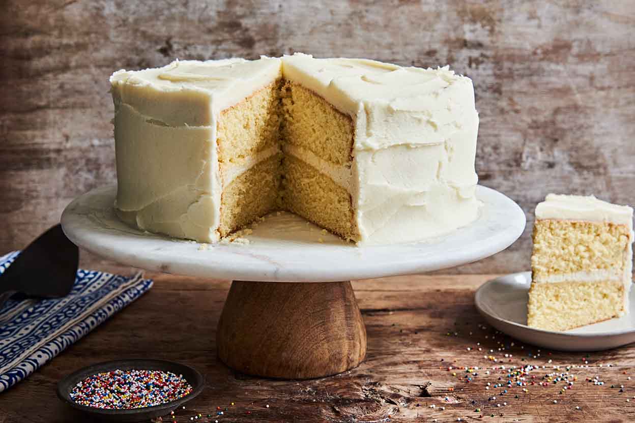 Golden Vanilla Cake Recipe | King Arthur Flour