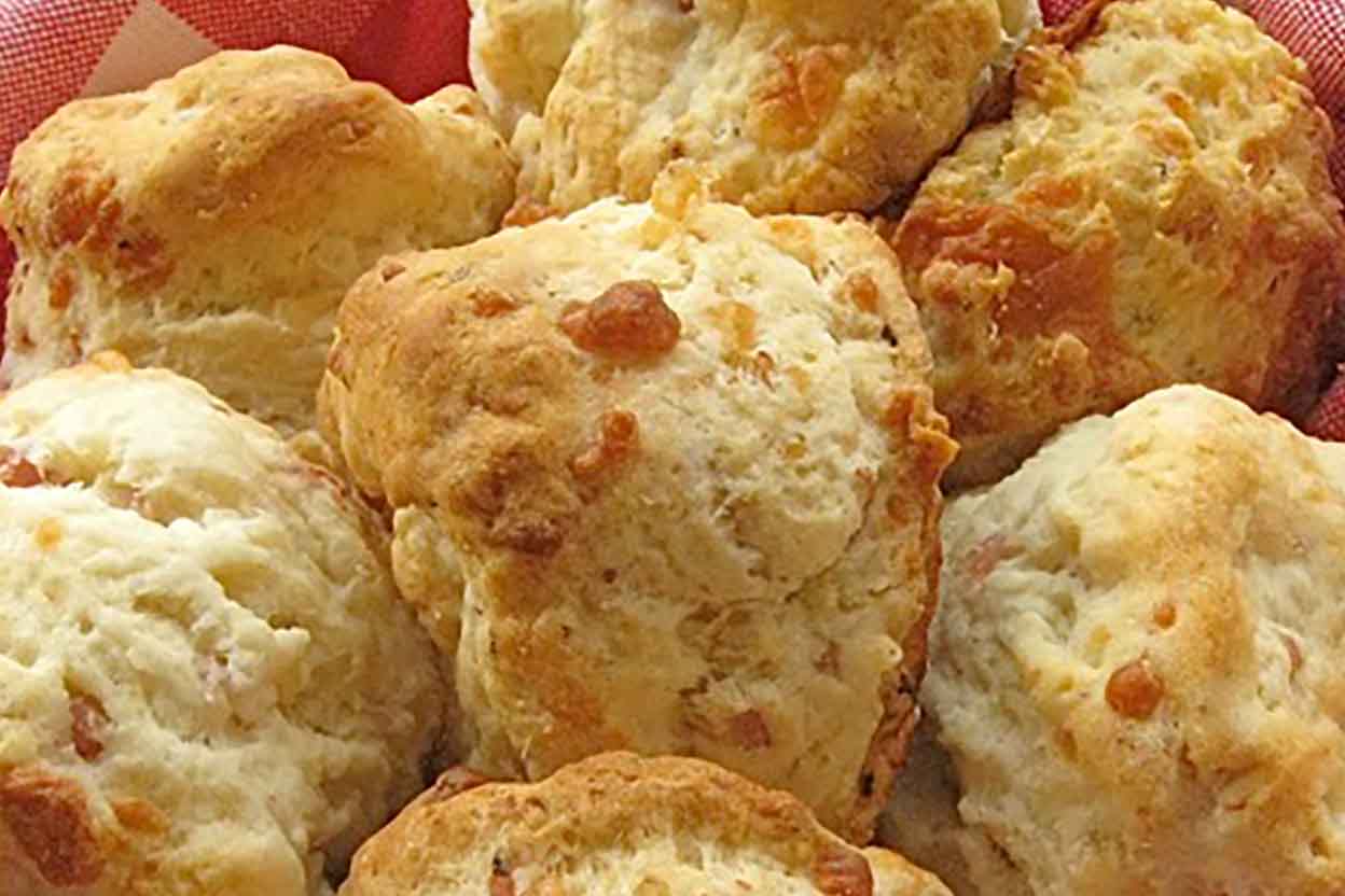 New Year's Ham Biscuits Recipe King Arthur Flour