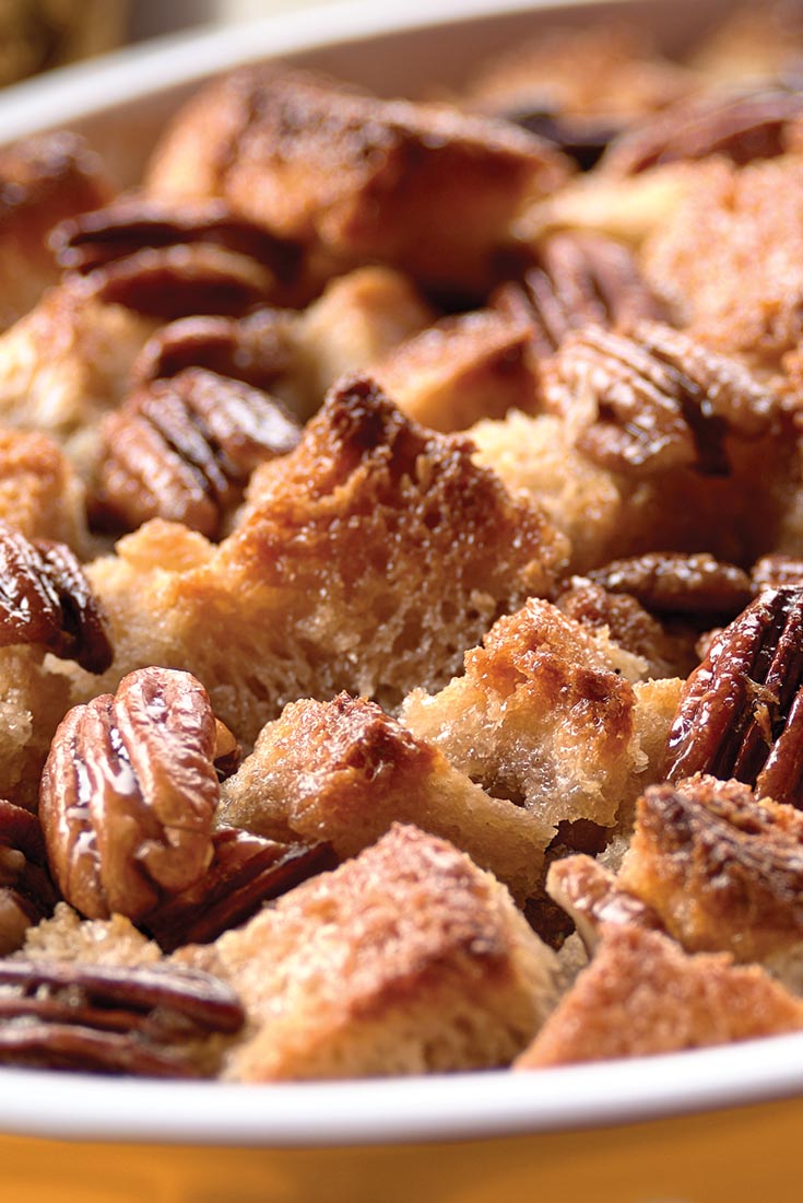 New Orleans Pecan Pie Bread Pudding Recipe | King Arthur Flour
