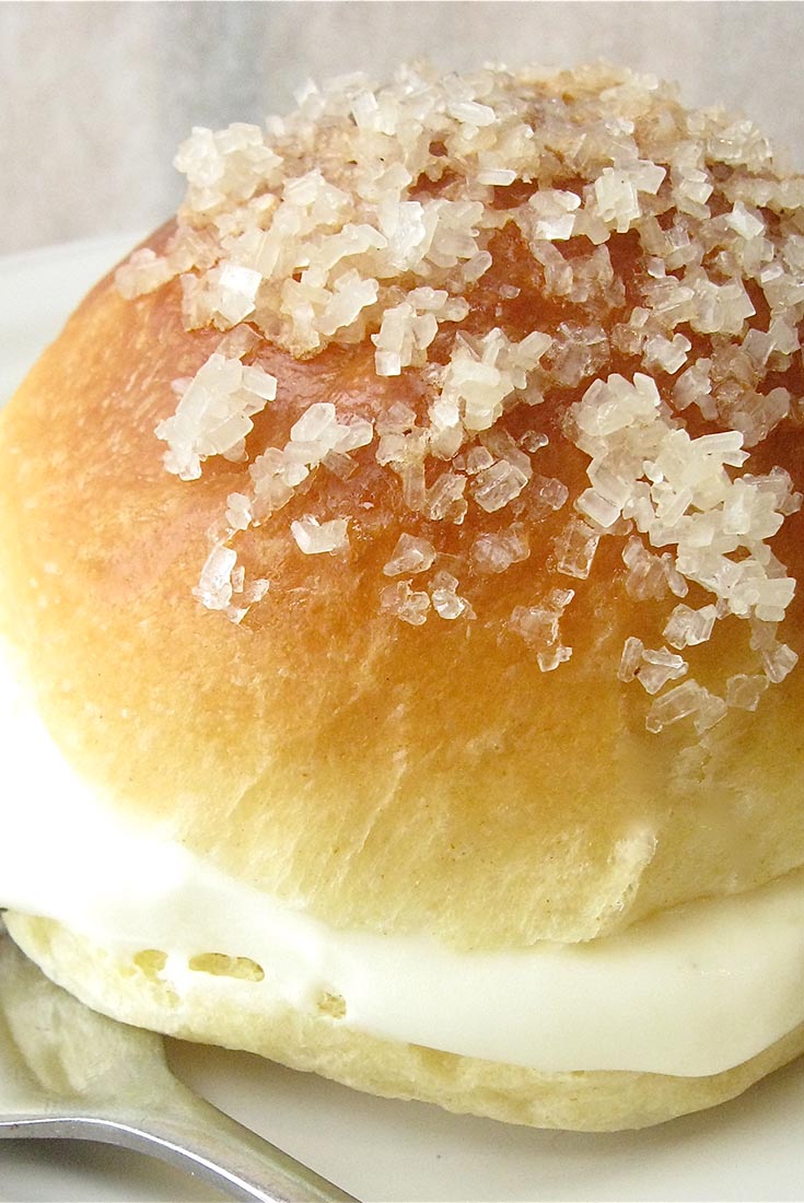 Vanilla Cream-Filled Brioche Recipe | King Arthur Flour