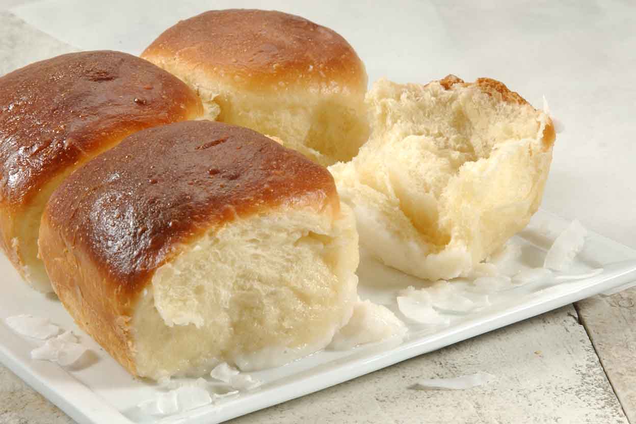 Pani Popo Samoan Coconut Buns Recipe King Arthur Flour