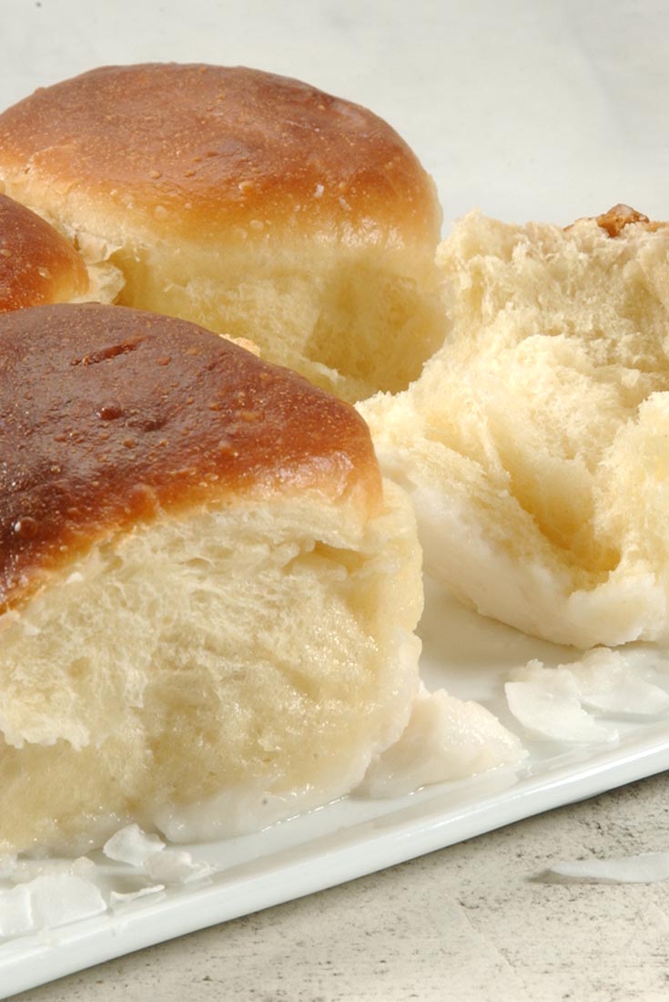 Pani Popo Samoan Coconut Buns Recipe King Arthur Flour