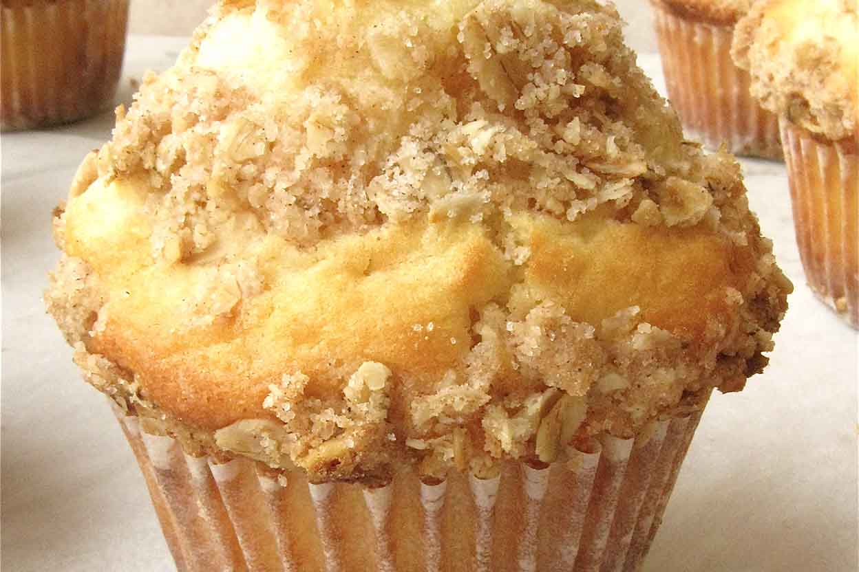HighFiber Fruit and Yogurt Muffins Recipe King Arthur Flour