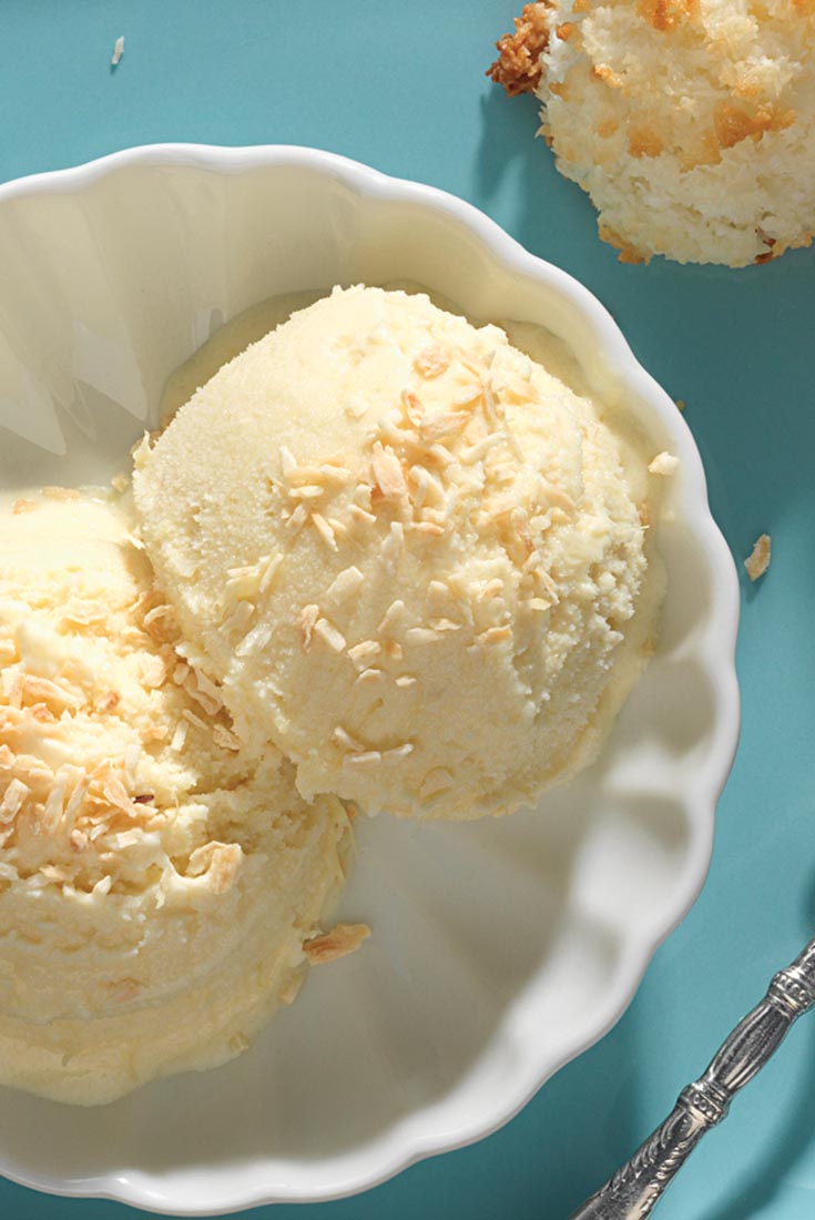 Pineapple-Coconut Gelato Recipe | King Arthur Flour