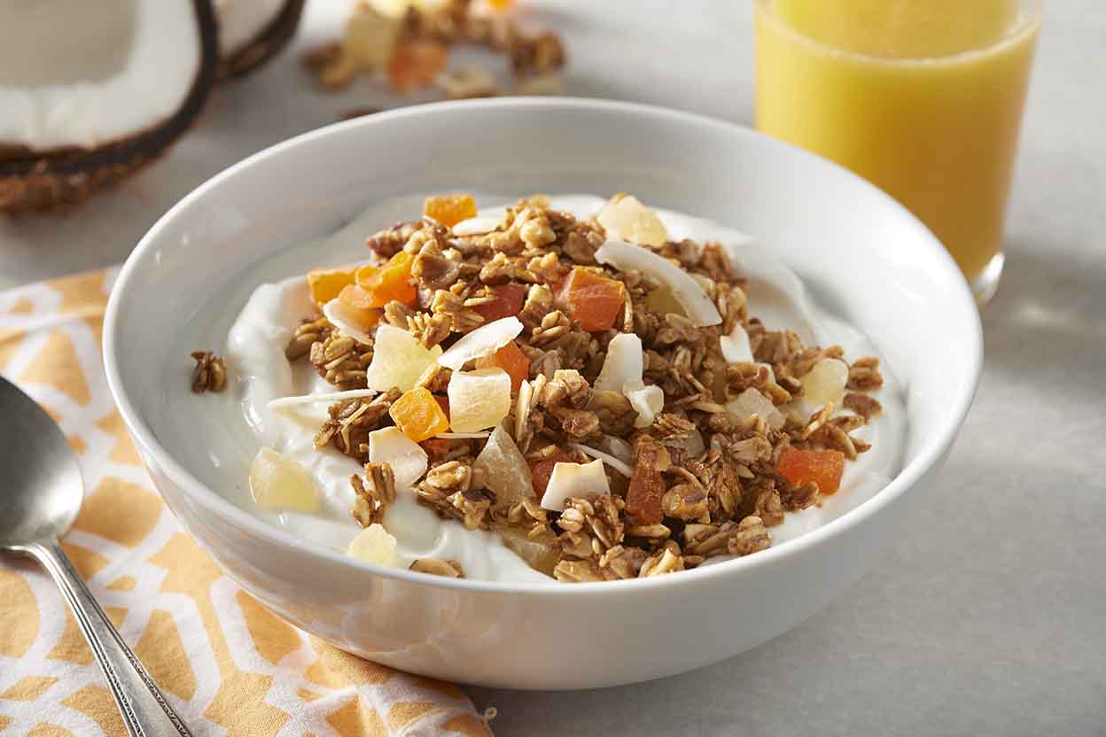 Pina Colada Granola Recipe King Arthur Flour