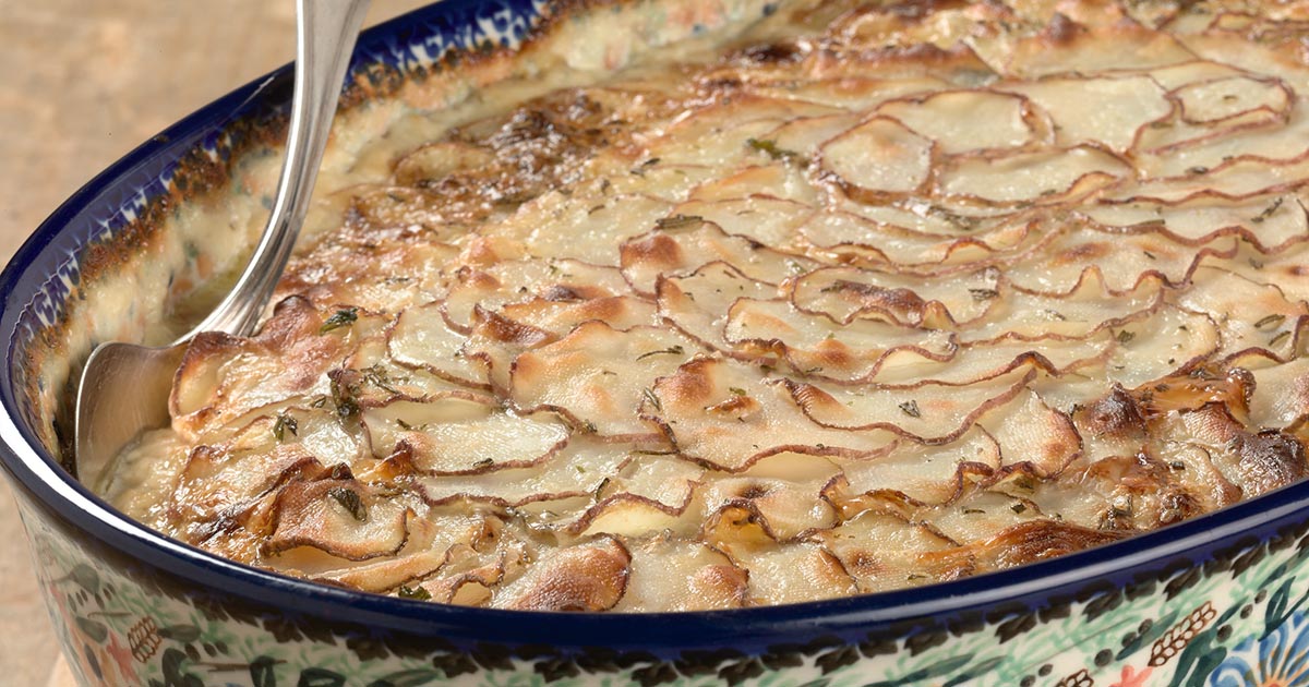 Deluxe Scalloped Potatoes Recipe King Arthur Flour