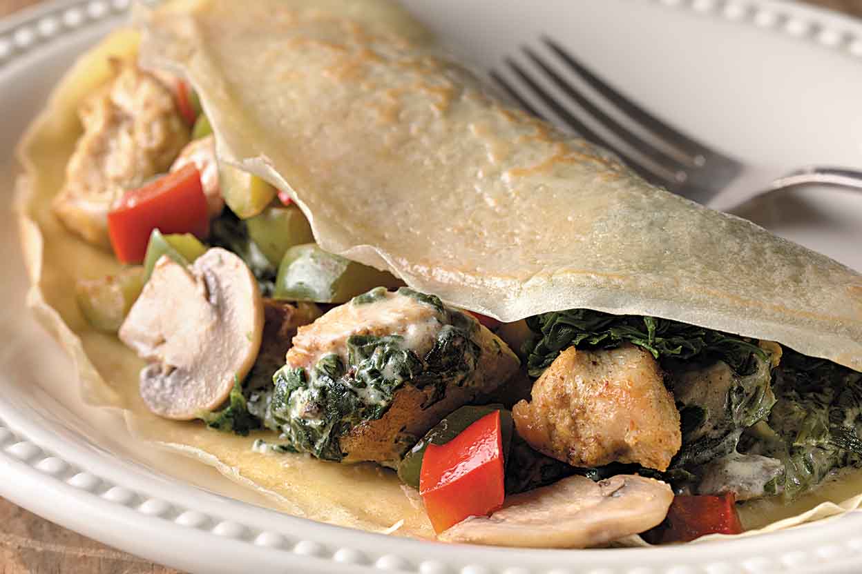 Curried Chicken Crepes Recipe King Arthur Flour
