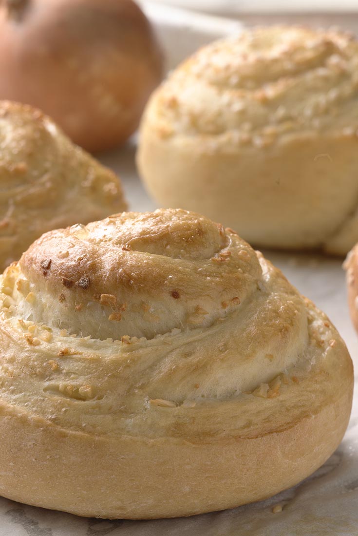 Onion Buns Recipe King Arthur Flour