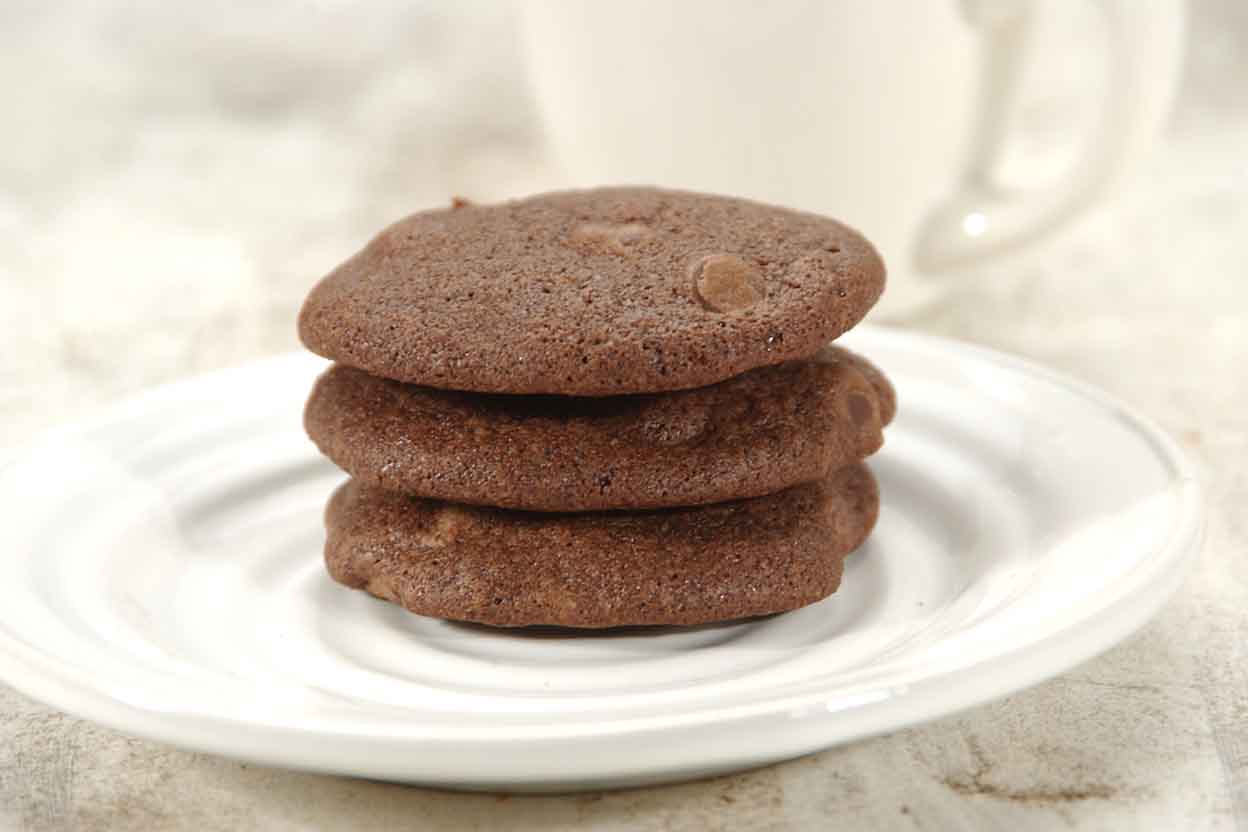 GlutenFree Chocolate Peppermint Snaps Recipe King Arthur Flour