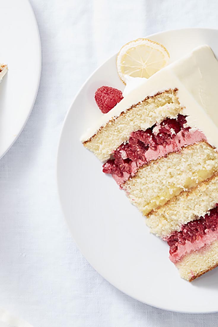 Raspberry Lemon Cake Recipe King Arthur Flour