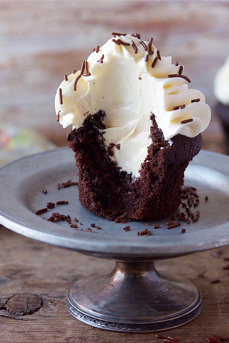 Irish Cream Cupcakes Recipe | King Arthur Flour