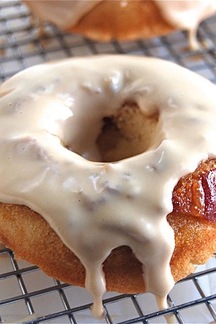 Maple Glazed Bacon Doughnuts Recipe King Arthur Flour 8419