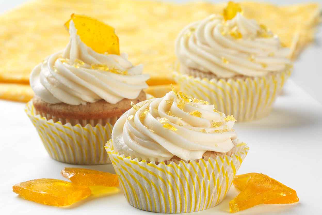 Butterscotch Pecan Cupcakes Recipe King Arthur Flour Butterscotch Pecan Cupcakes Recipe King Arthur Flour