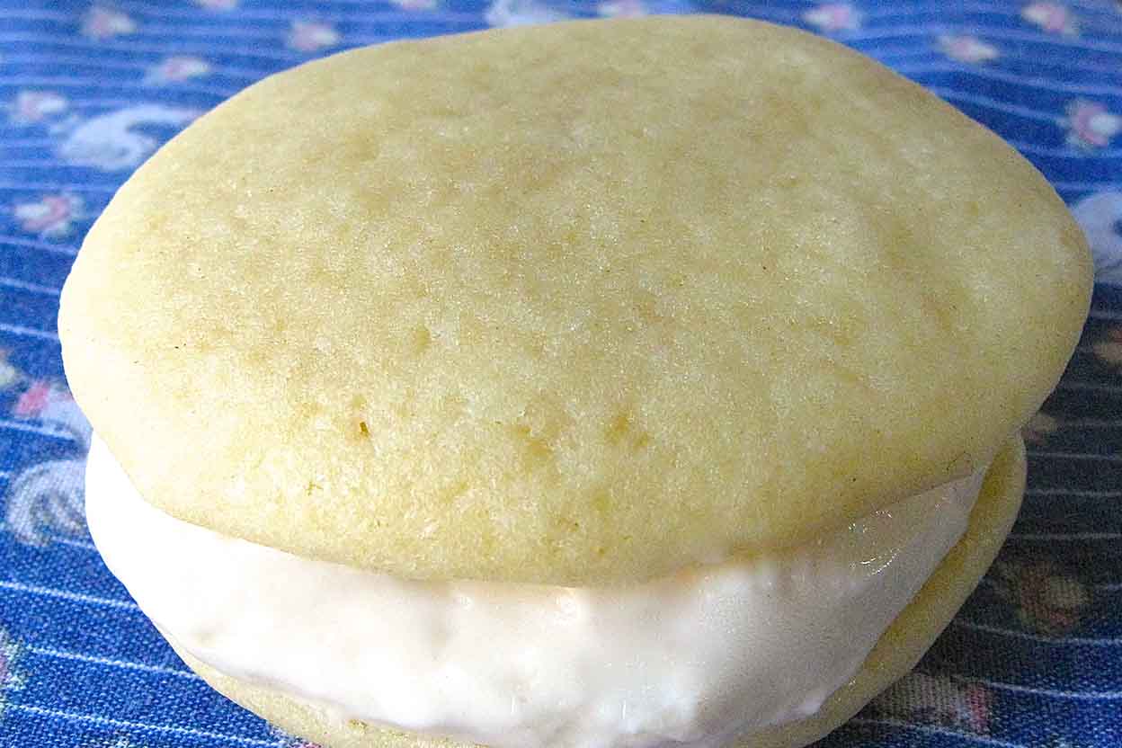 DoubleVanilla Whoopie Pies Recipe King Arthur Flour