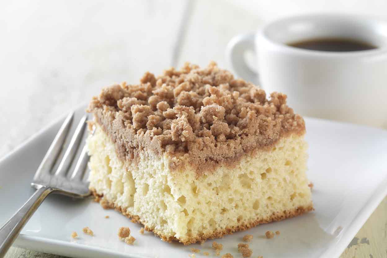 What is a simple coffee cake recipe?