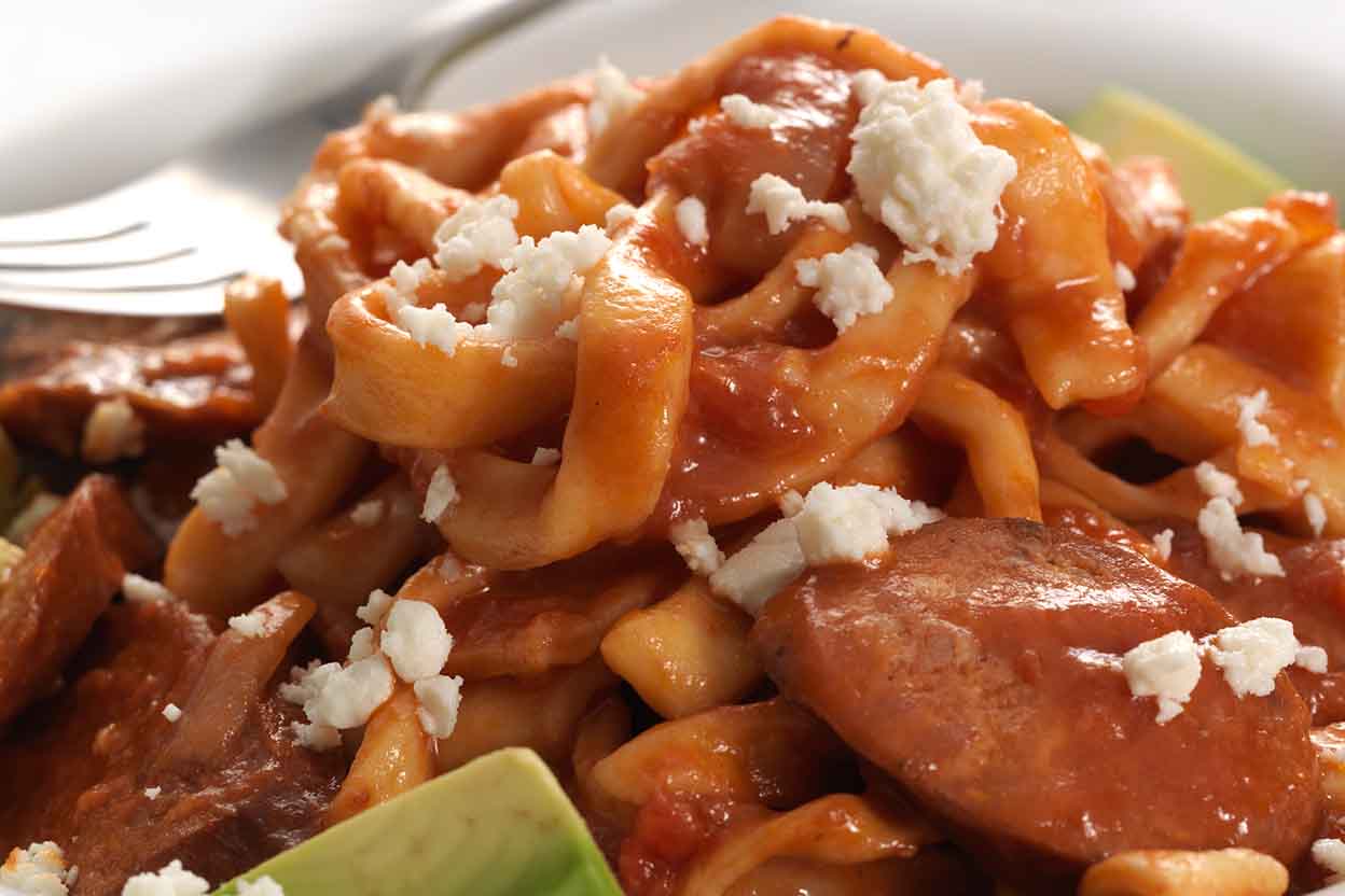 Spicy Chorizo with Pasta Recipe King Arthur Flour