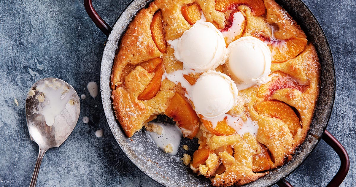 SouthernStyle Peach Cobbler Recipe King Arthur Flour
