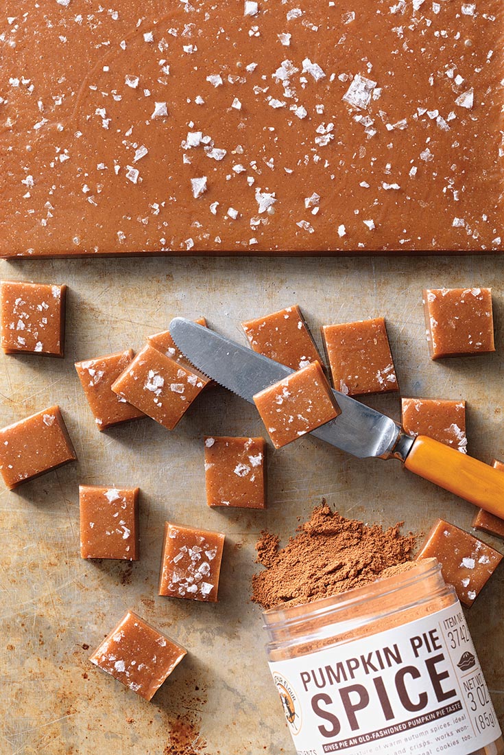 PumpkinSpice Caramels Recipe King Arthur Flour