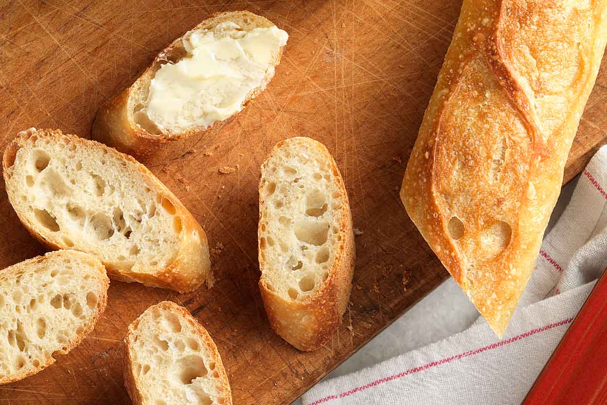 Easy Crusty Baguettes Recipe | King Arthur Flour