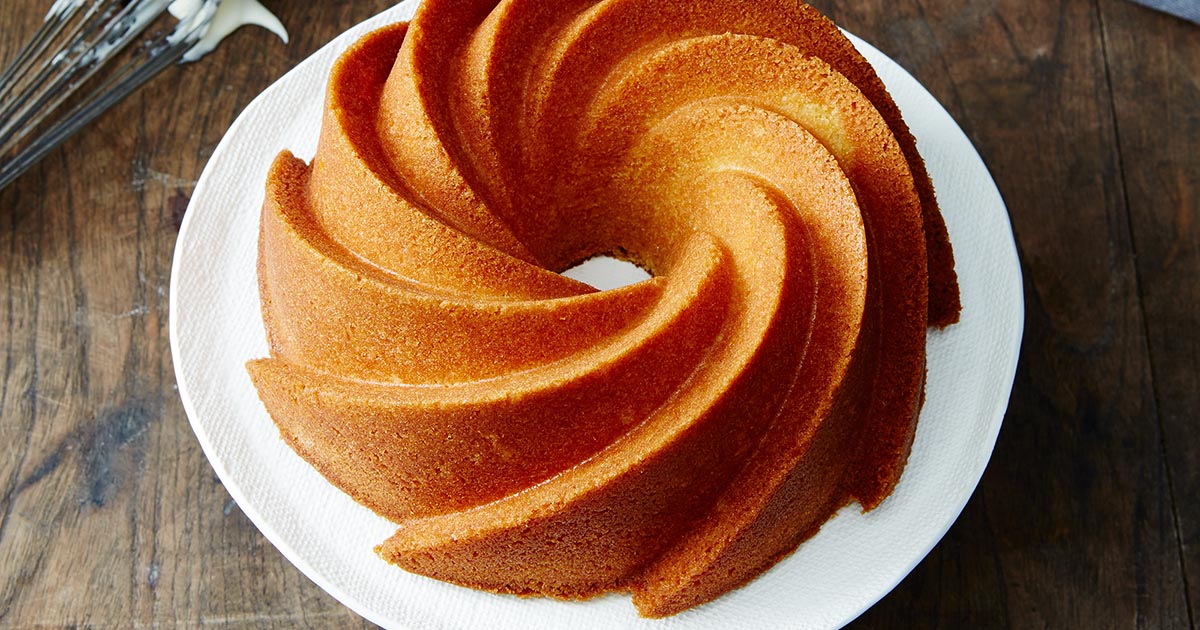 Orange Pound Cake with Bourbon Glaze Recipe King Arthur Flour
