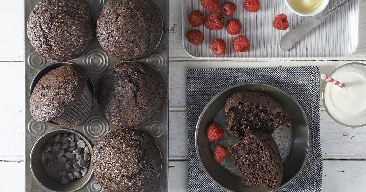Chocolate Breakfast Muffins Recipe King Arthur Flour
