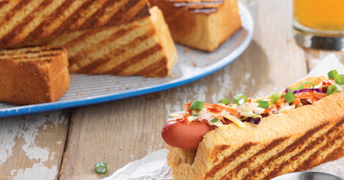 Cornbread Hot Dog Buns Recipe King Arthur Flour