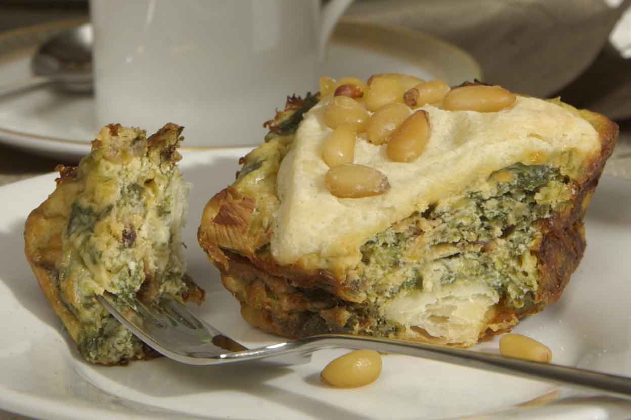 Spinach Quiche Squares Recipe King Arthur Flour