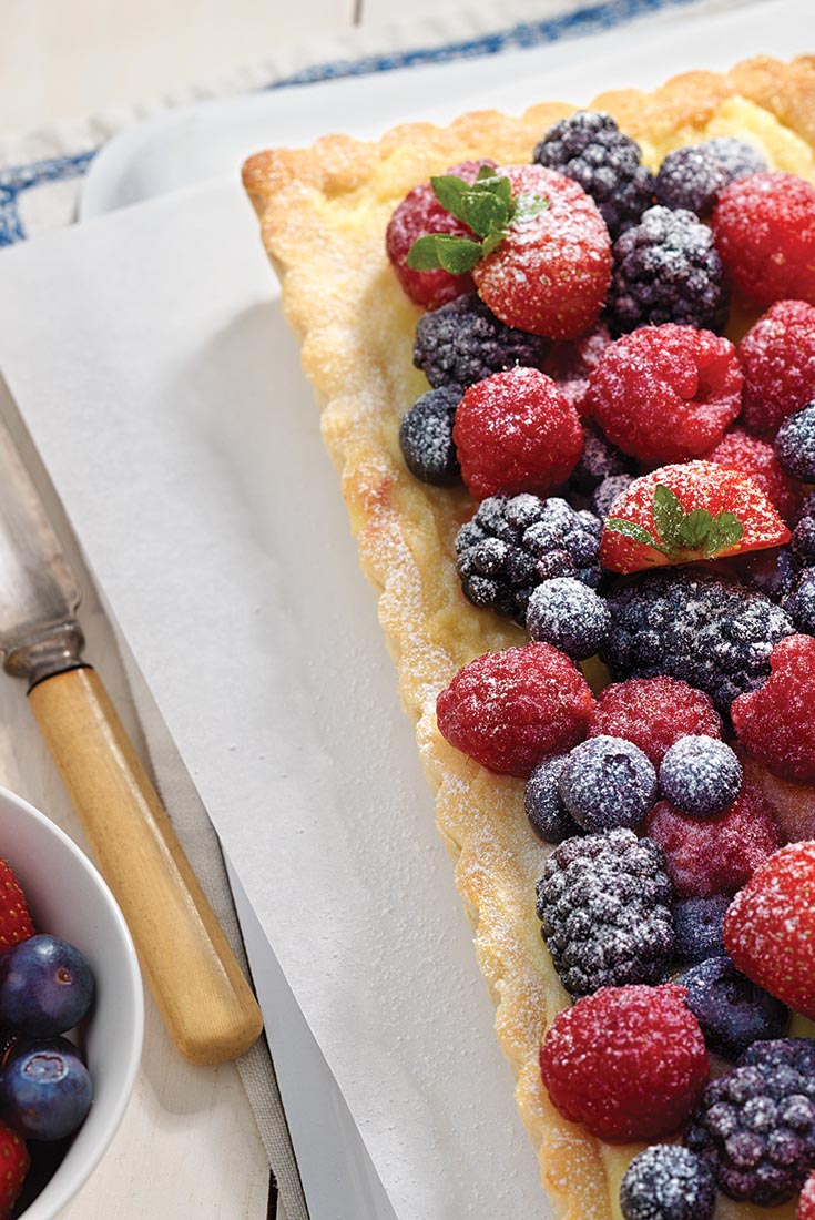 Berries and Creme Tart Recipe