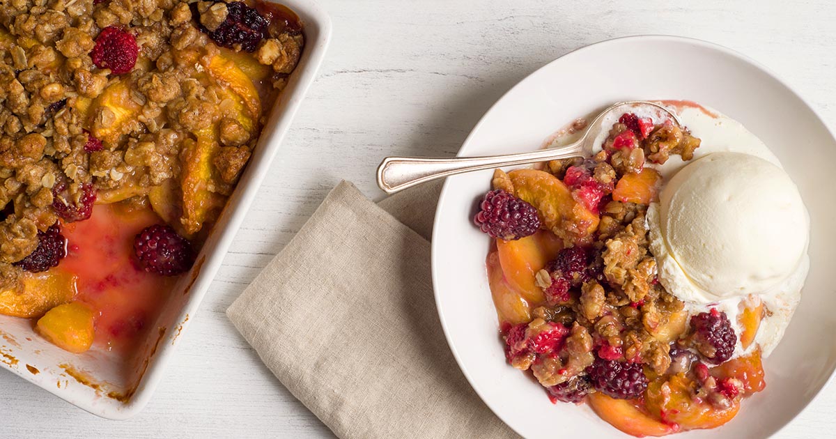 Summer Fruit Crisp Recipe King Arthur Flour