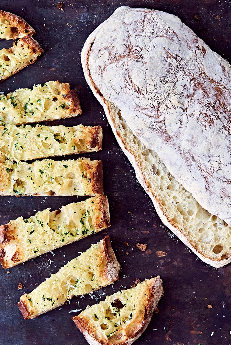 Ciabatta, Pan Bagna, & Garlic Bread Recipe | King Arthur Flour