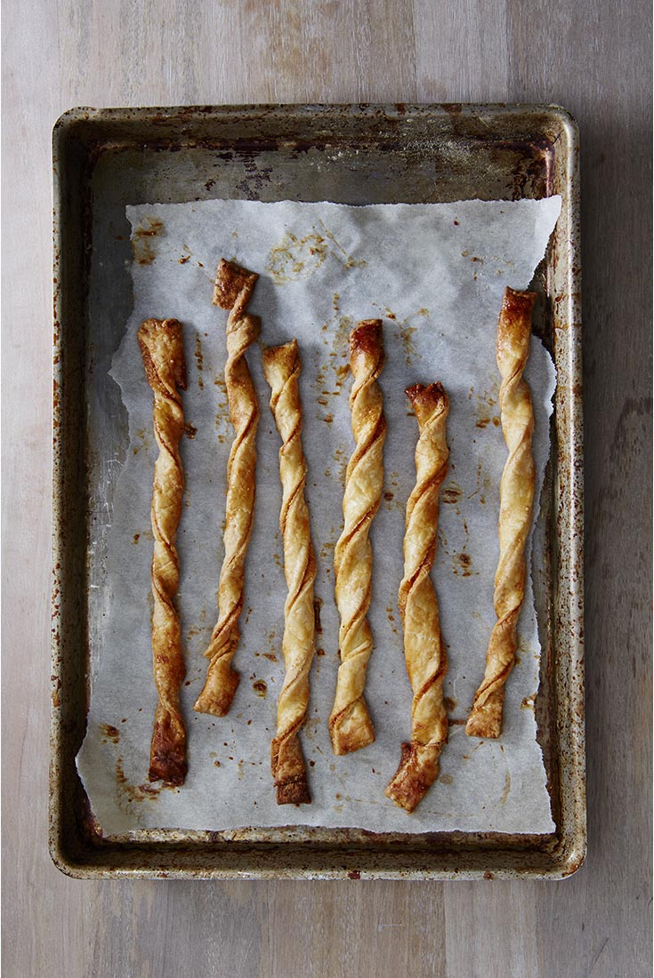 Flaky Cheese Twists Recipe