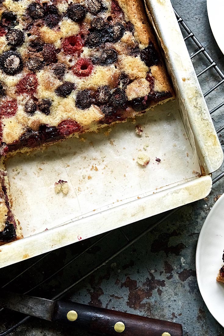 Late Summer Berry Torte Recipe