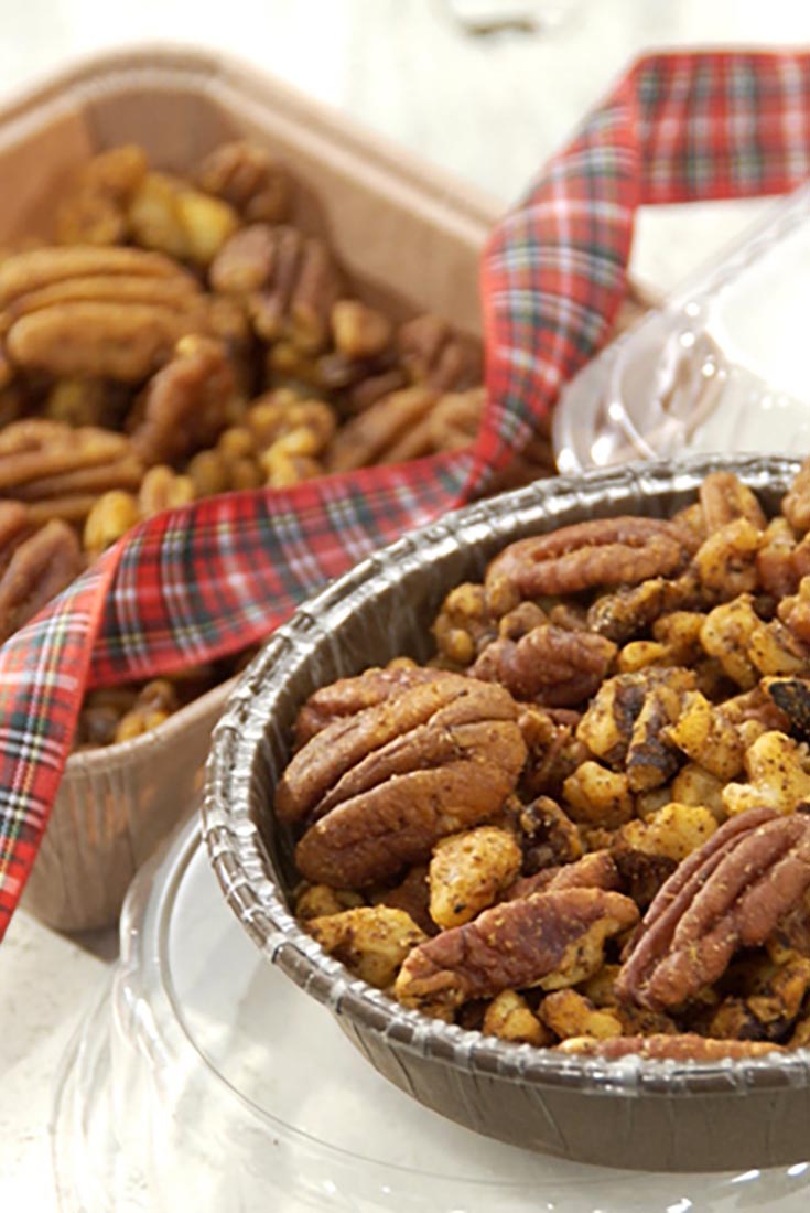 Spicy Garlic Nuts Recipe