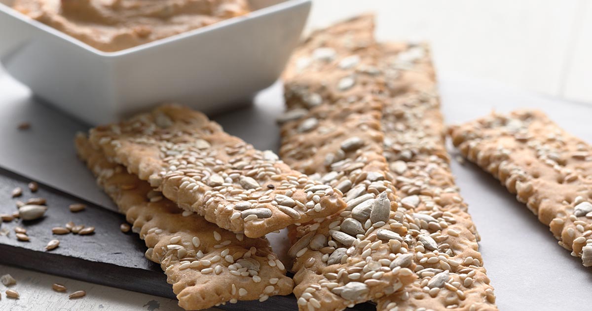 Crunchy Crackers Recipe King Arthur Flour