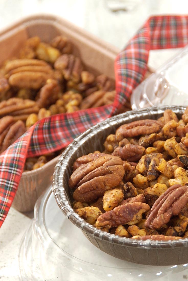 Sweet Vanilla Spiced Pecans Recipe