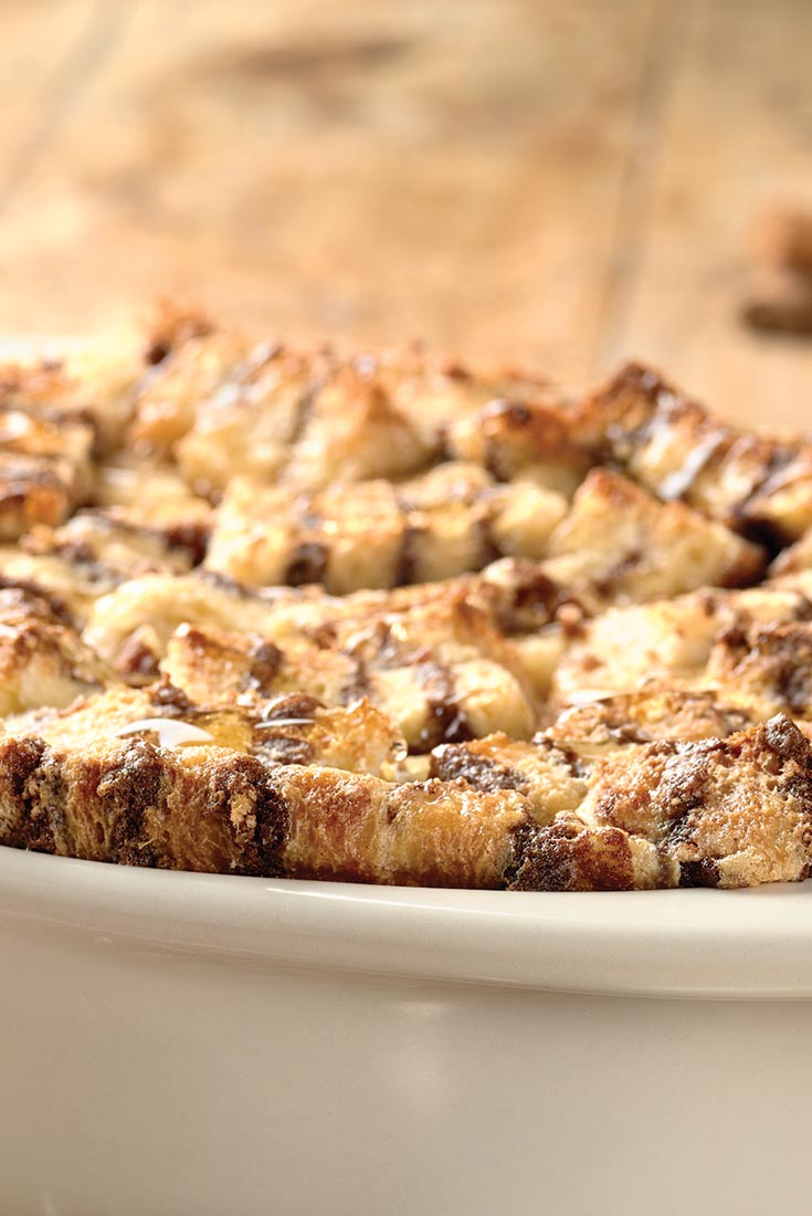Cinnamon-Filled Bread Pudding Recipe