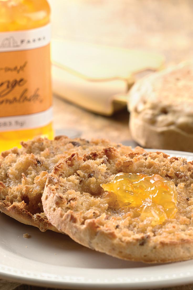 Honey Wheat English Muffins Recipe