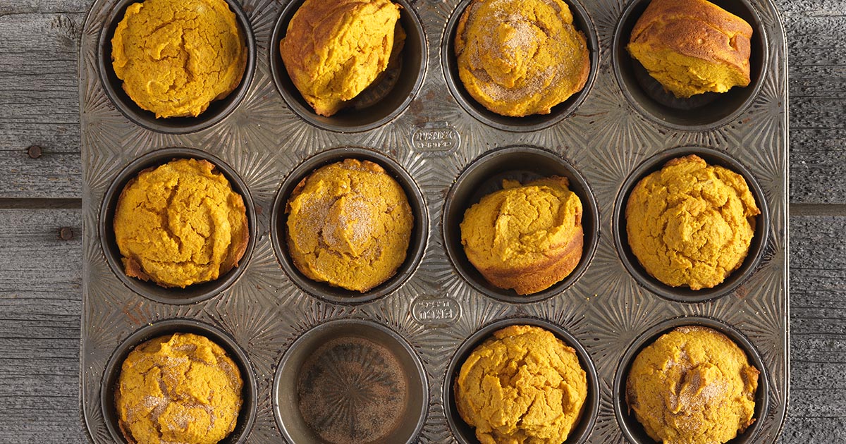 GlutenFree Pumpkin Muffins Recipe King Arthur Flour