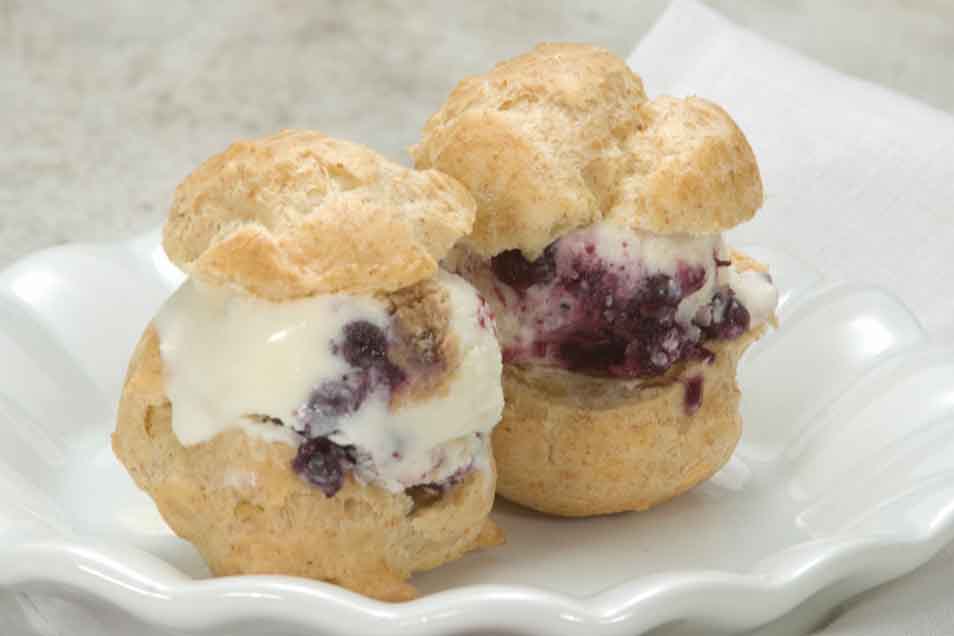 Blueberry Cream Pie Ice Cream Recipe King Arthur Flour 