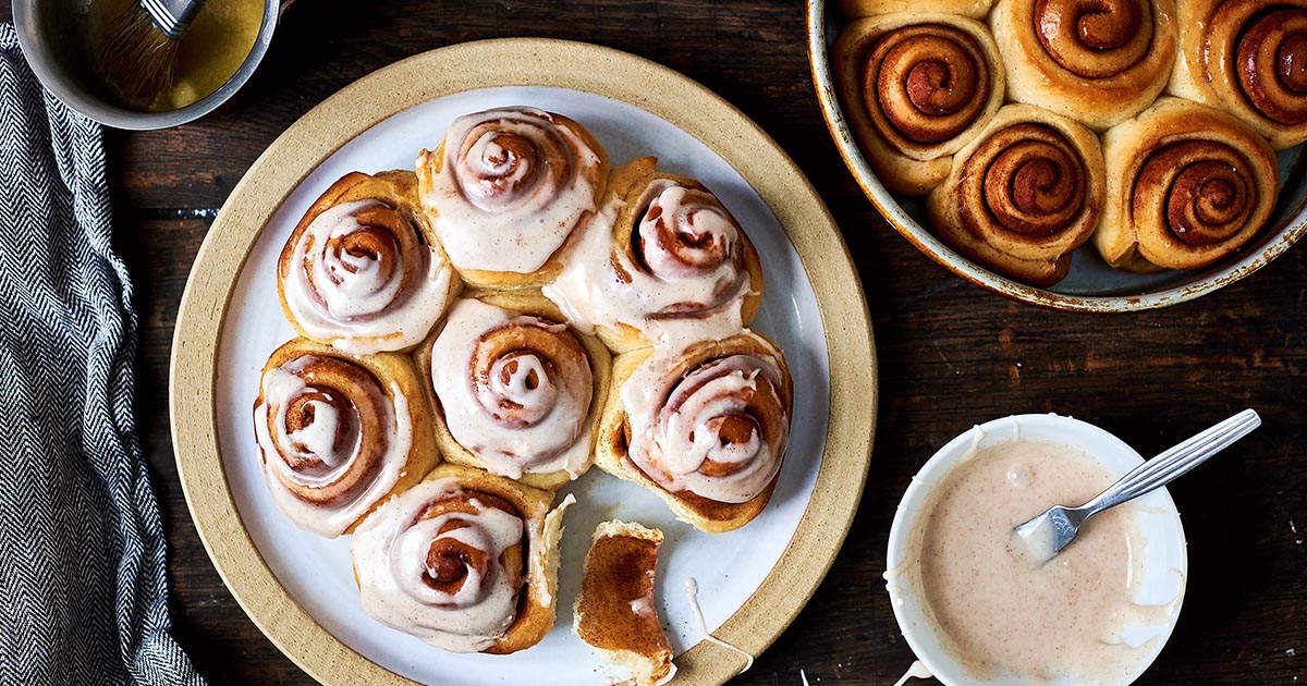 Now or Later Cinnamon Buns Recipe King Arthur Flour