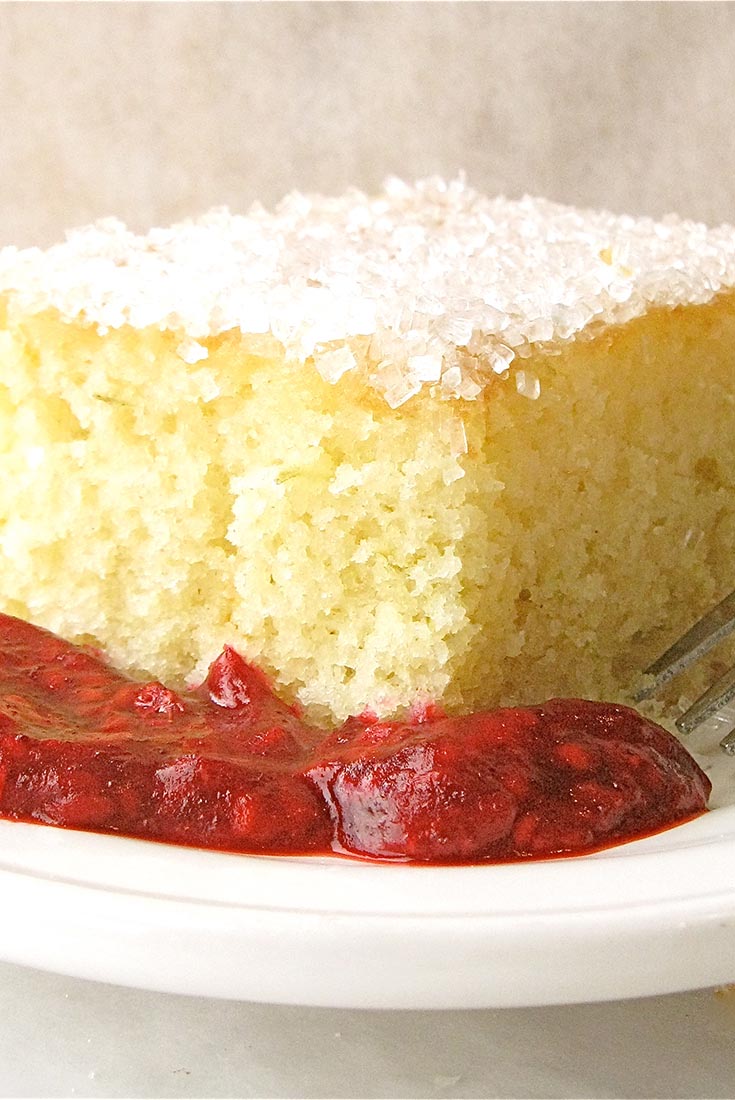 Raspberry Lime Rickey Cake Recipe