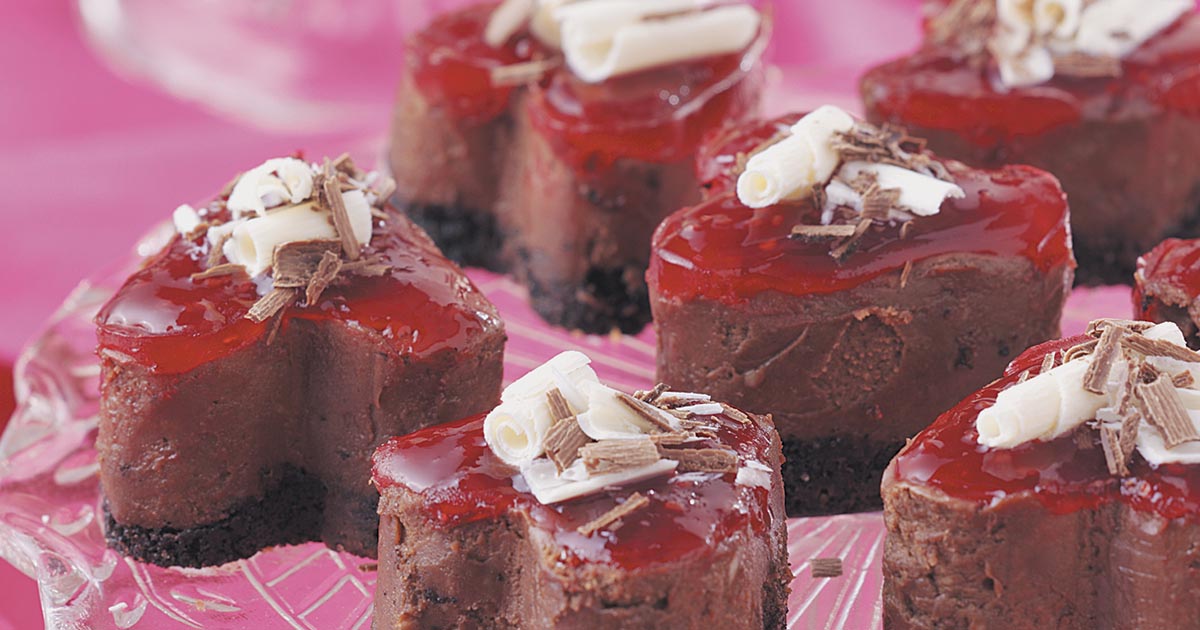 Chocolate Cheesecake with Raspberry Topping Recipe by King Arthur Flour