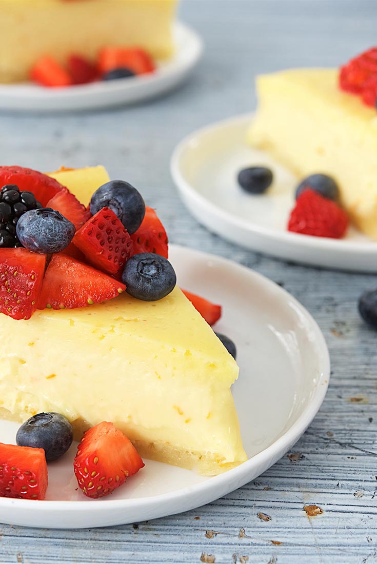 Creamy Vanilla-Orange Cheesecake Recipe
