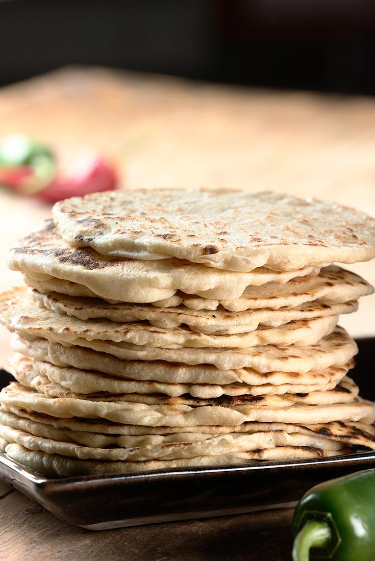 Soft Flour Tortillas Recipe