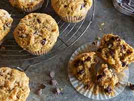 muffins banana chip chocolate popovers apple