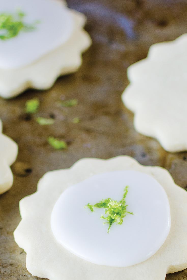 Lime Rollout Cookies Recipe