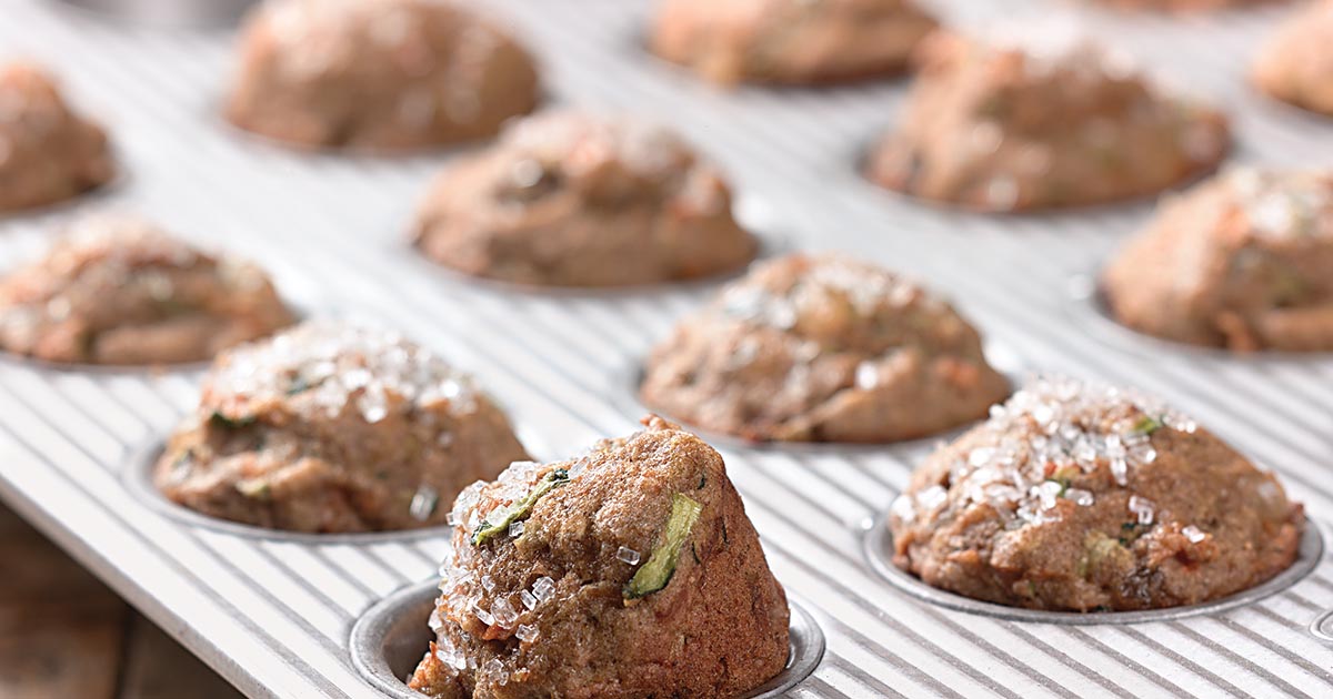 Zucchini & Carrot Muffins Recipe King Arthur Flour