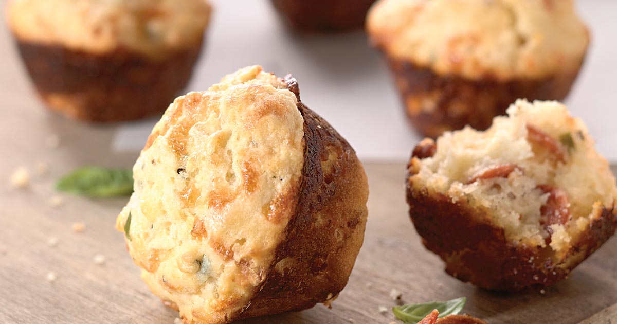 Cheesy Pepperoni Bites Recipe King Arthur Flour