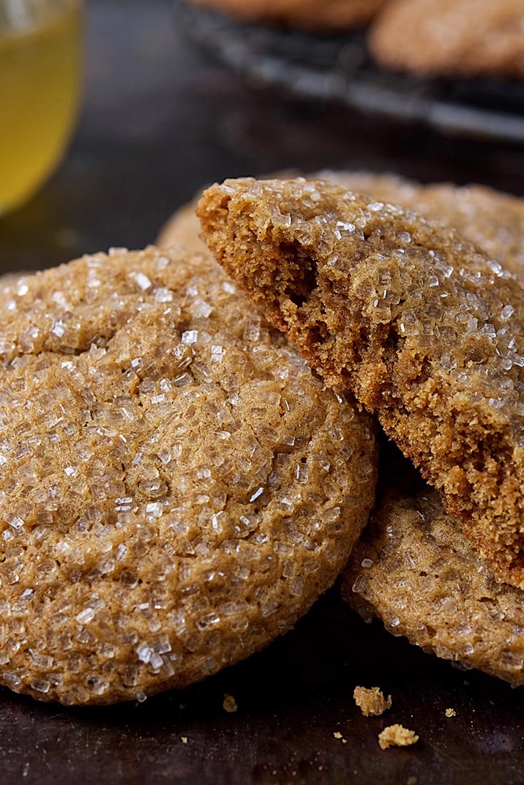 soft-ginger-molasses-cookies-and-ginger-syrup-recipe-king-arthur-flour