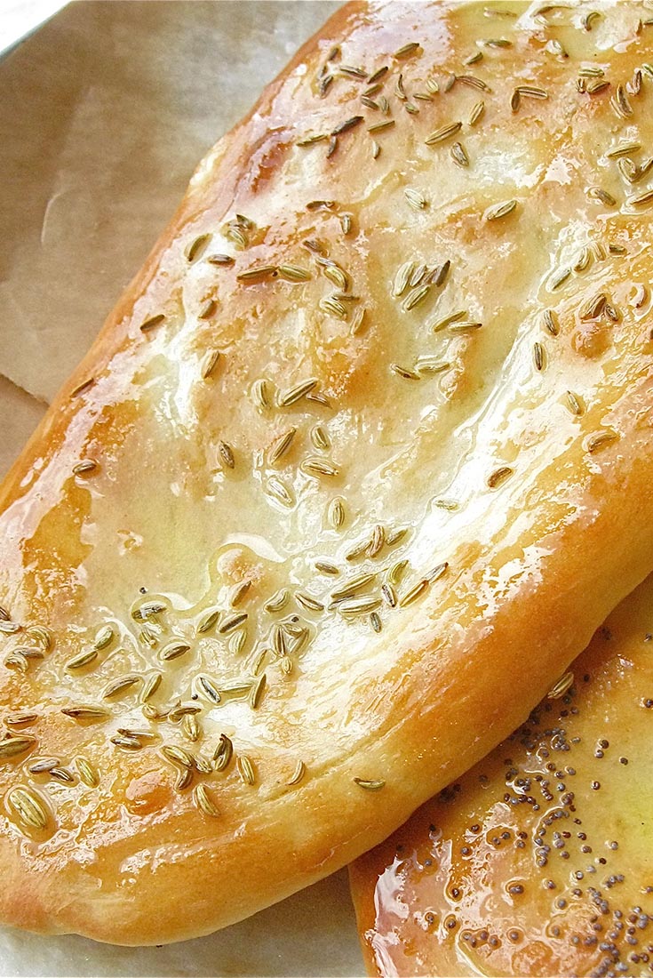 Buttery Seeded Naan Recipe